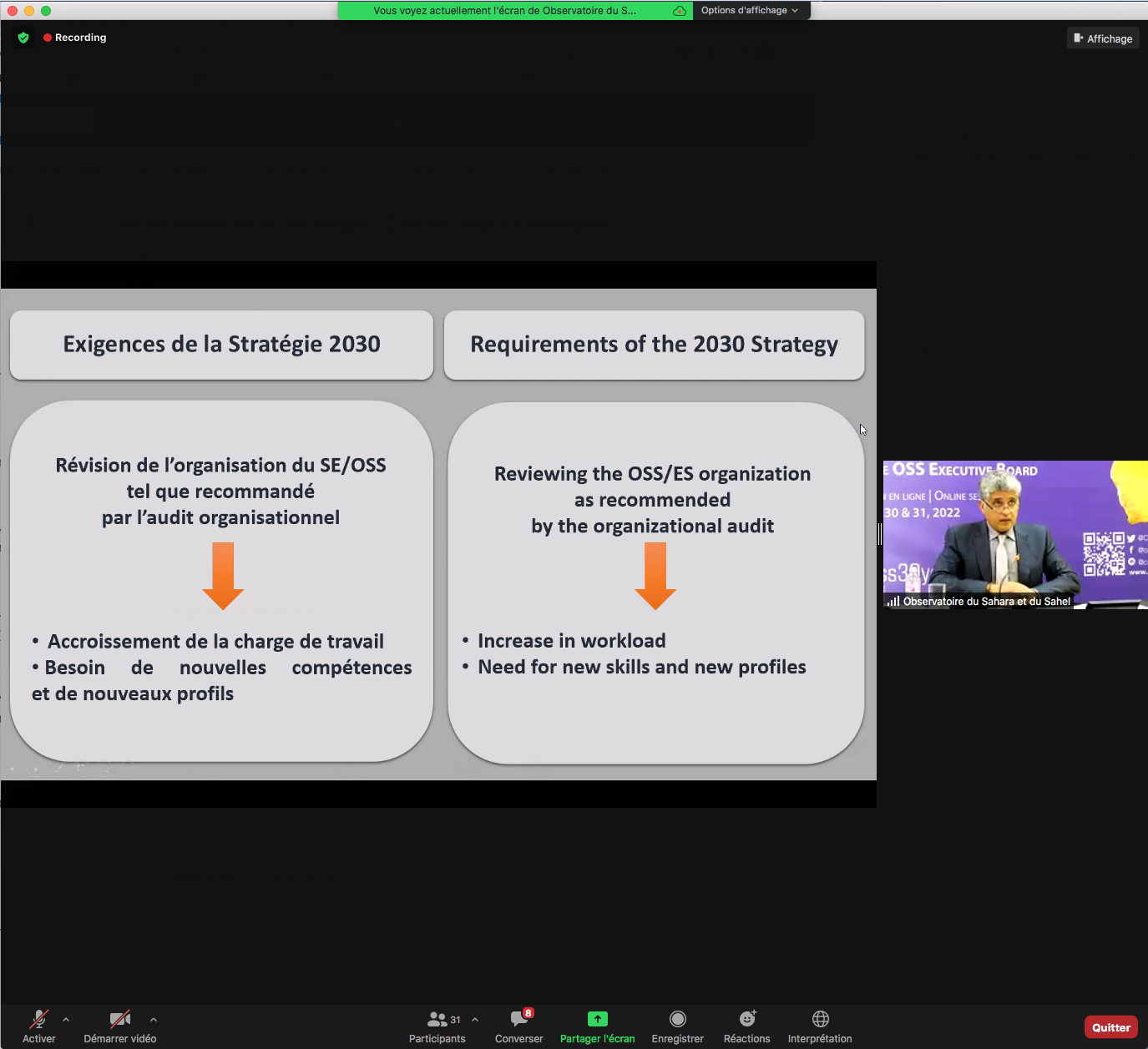 28e Session du CA