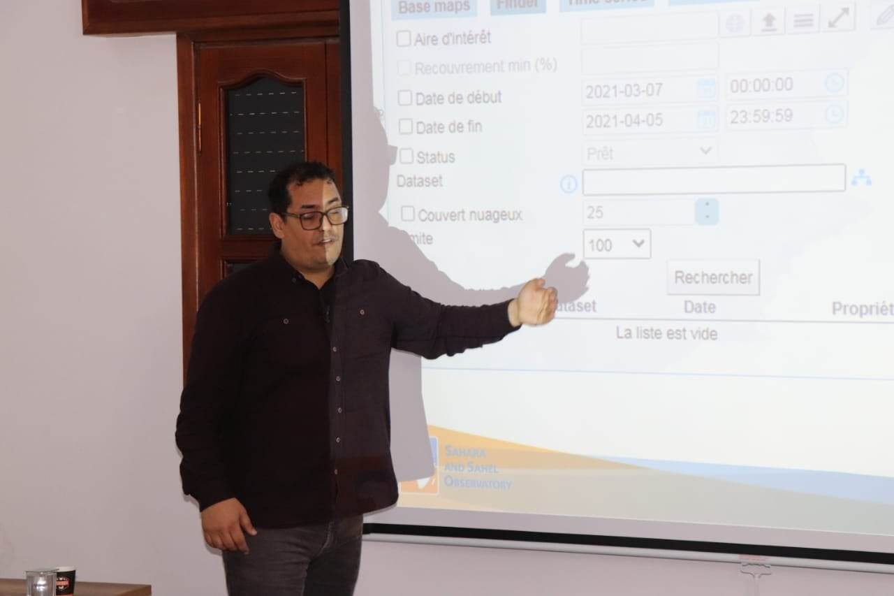  Journée de formation sur l’utilisation de la technologie spatiale de la plateforme « MISBAR » pour une gestion durable de l’eau du SASS à usage agricole, Tripoli, Libye