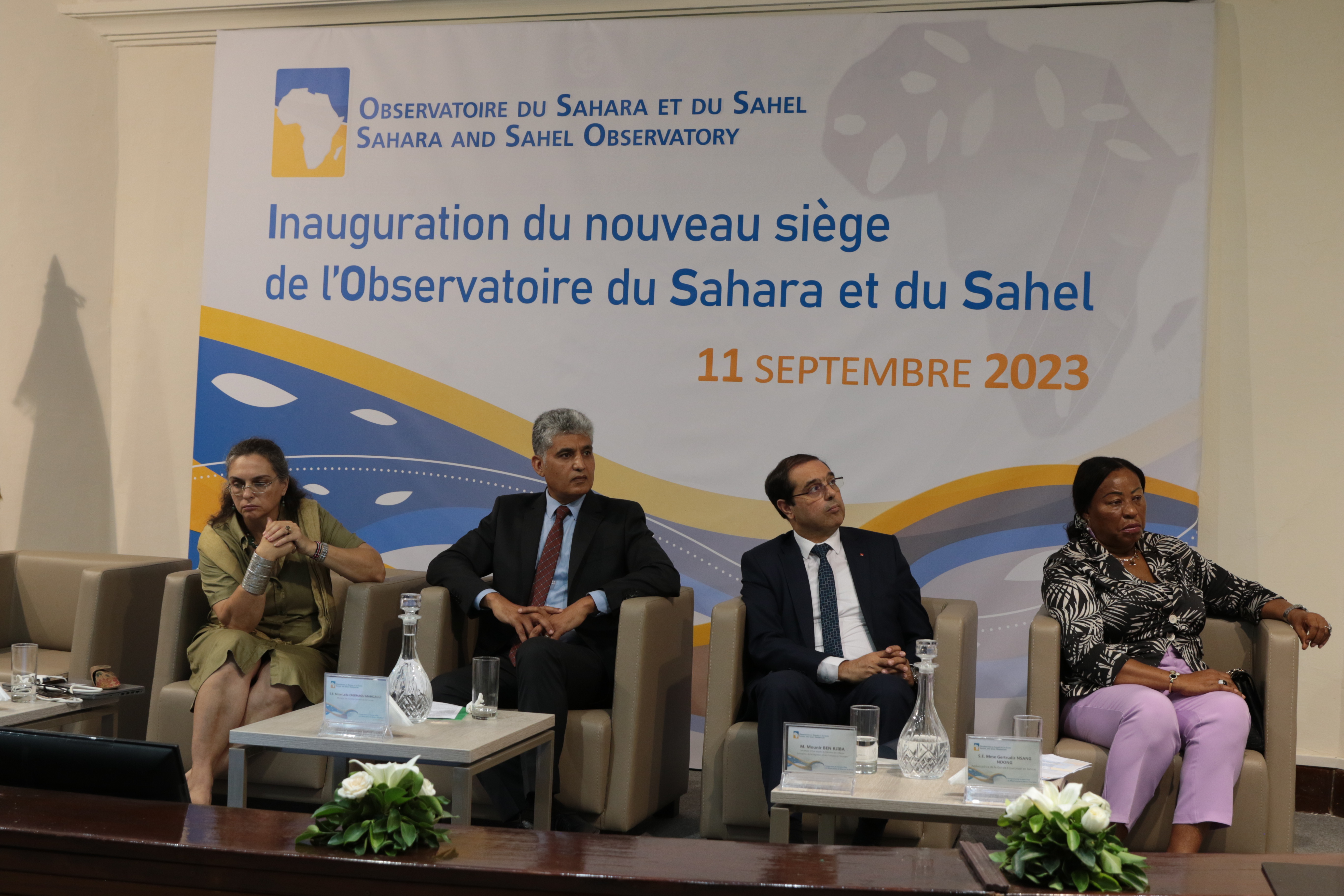 Inauguration du Nouveau Siège de l'Observatoire du Sahara et du Sahel, 11 septembre 2023