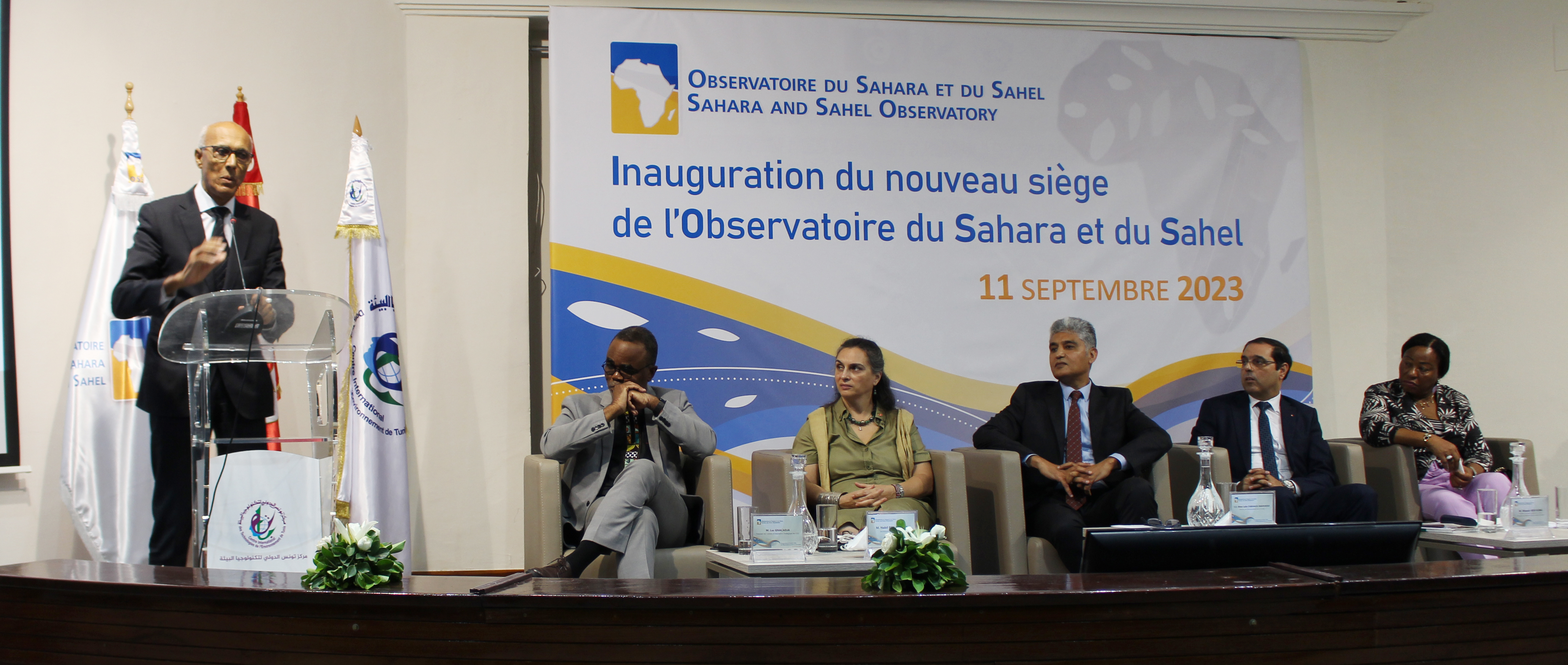 Inauguration du Nouveau Siège de l'Observatoire du Sahara et du Sahel, 11 septembre 2023