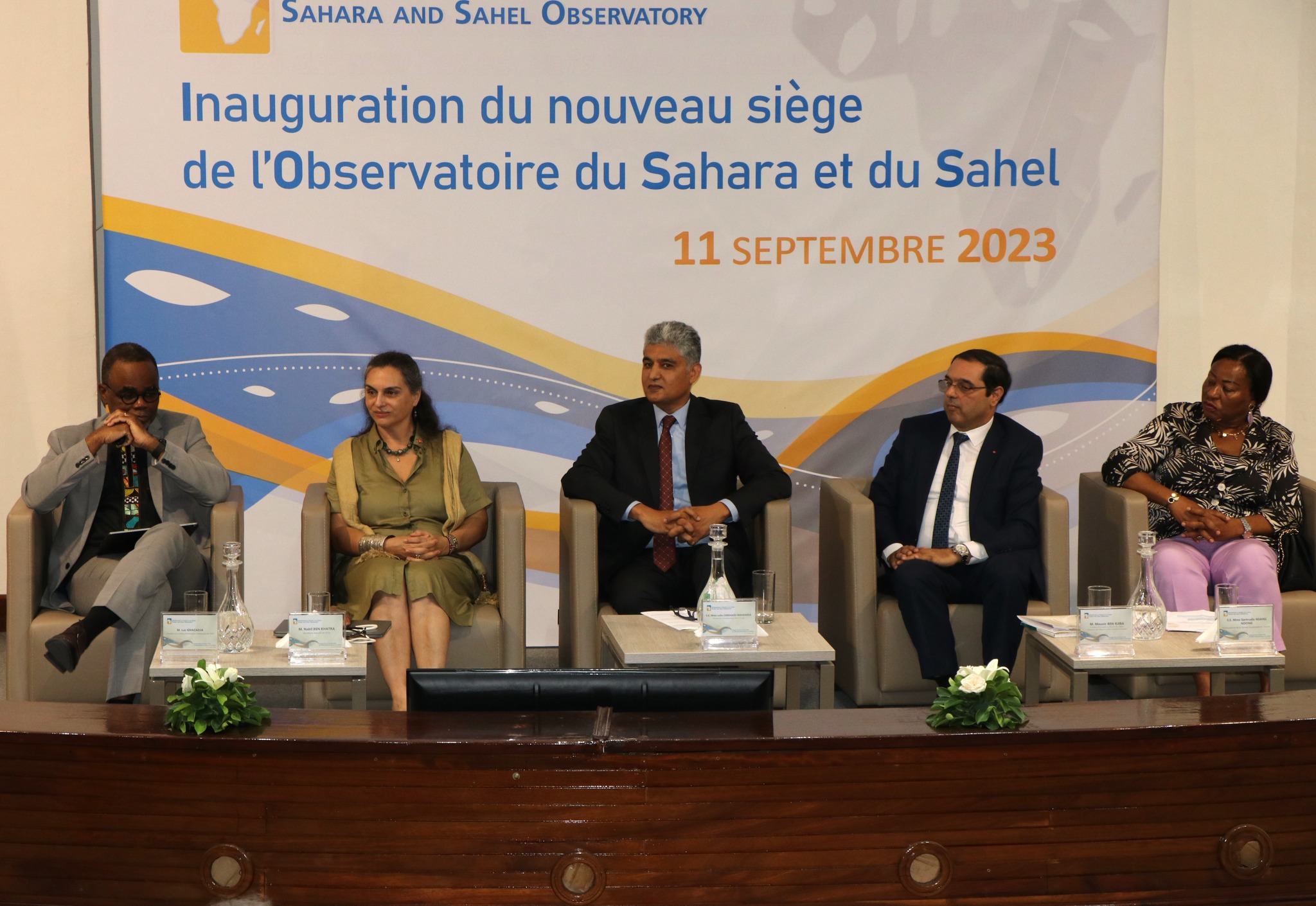 Inauguration du Nouveau Siège de l'Observatoire du Sahara et du Sahel, 11 septembre 2023