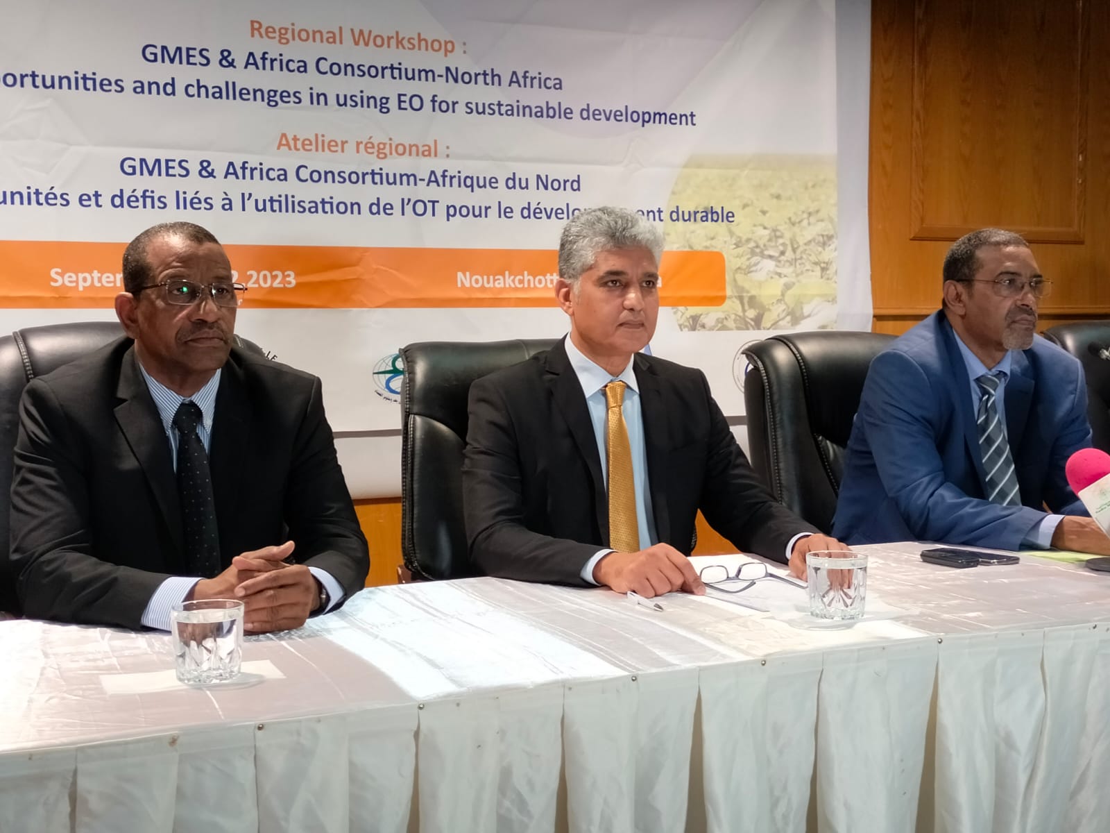 Atelier régional GMES Afrique du Nord à Nouakchott, du 20 au 22 septembre 2023