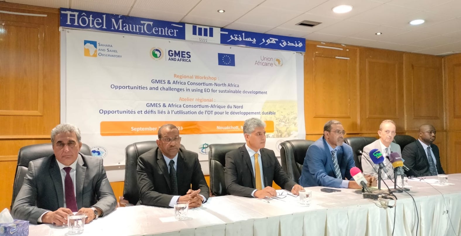  Atelier régional GMES Afrique du Nord à Nouakchott, du 20 au 22 septembre 2023