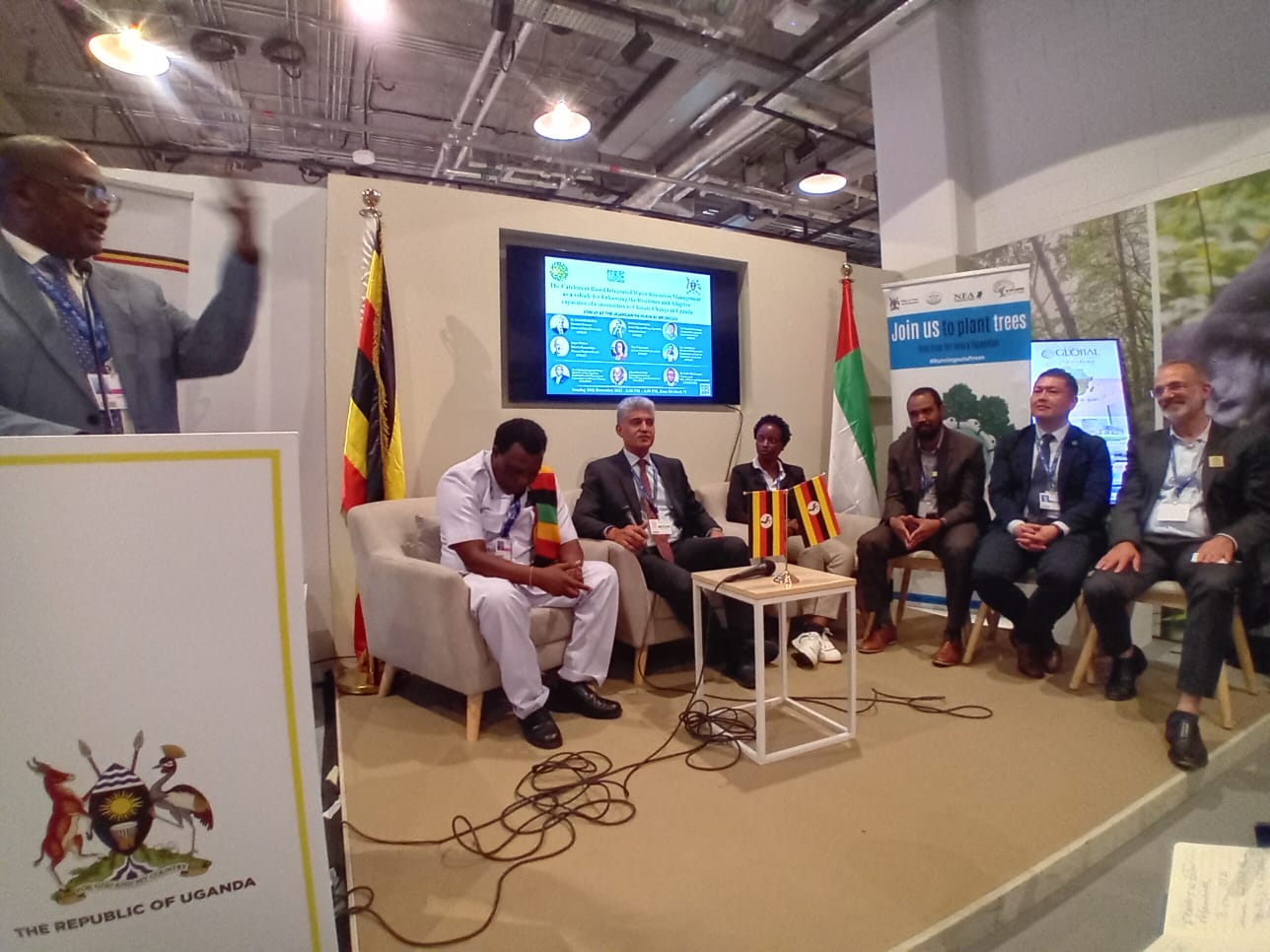 December 10, 2023 A Catalyst for Building Community Resilience to Climate Change in Uganda through a Catchment Integrated Water Resources Management side event.