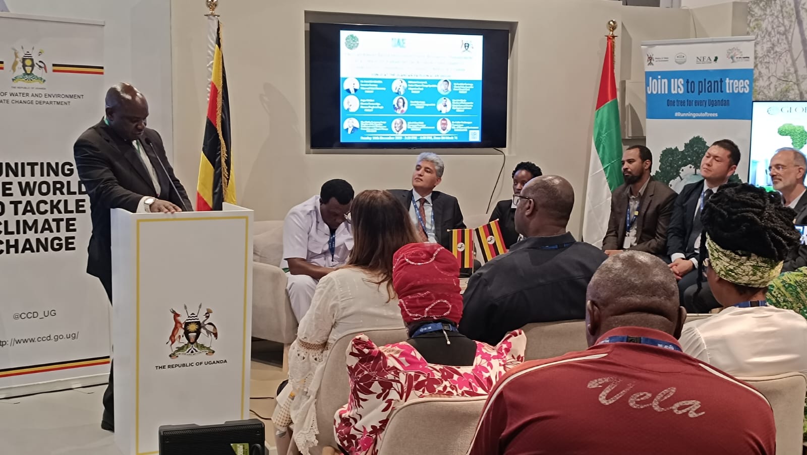 December 10, 2023 A Catalyst for Building Community Resilience to Climate Change in Uganda through a Catchment Integrated Water Resources Management side event.