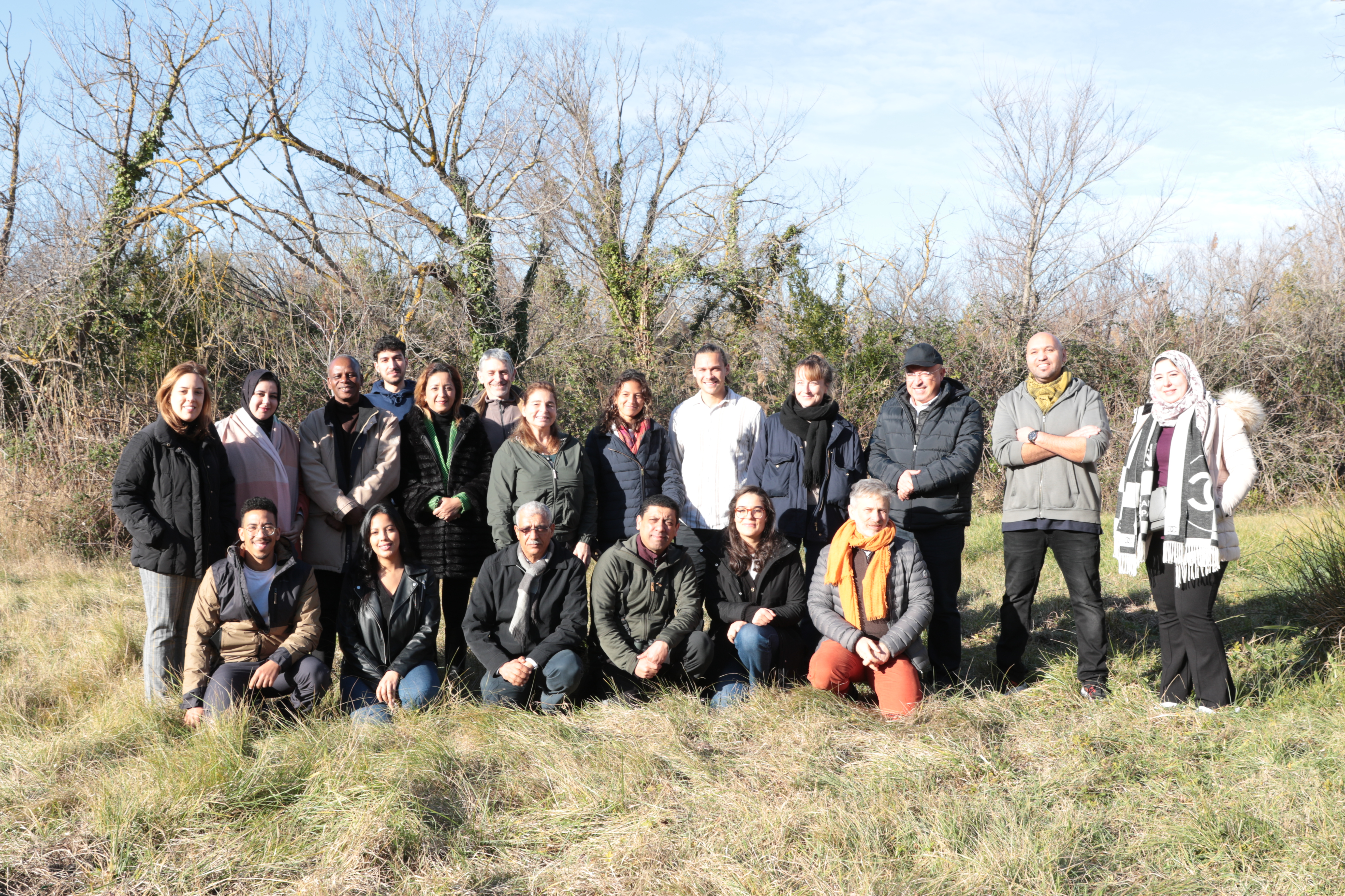  Démarrage de la Visite d'étude à La Tour du Valat pour la restauration des zones humides , 23-24 janvier 2024