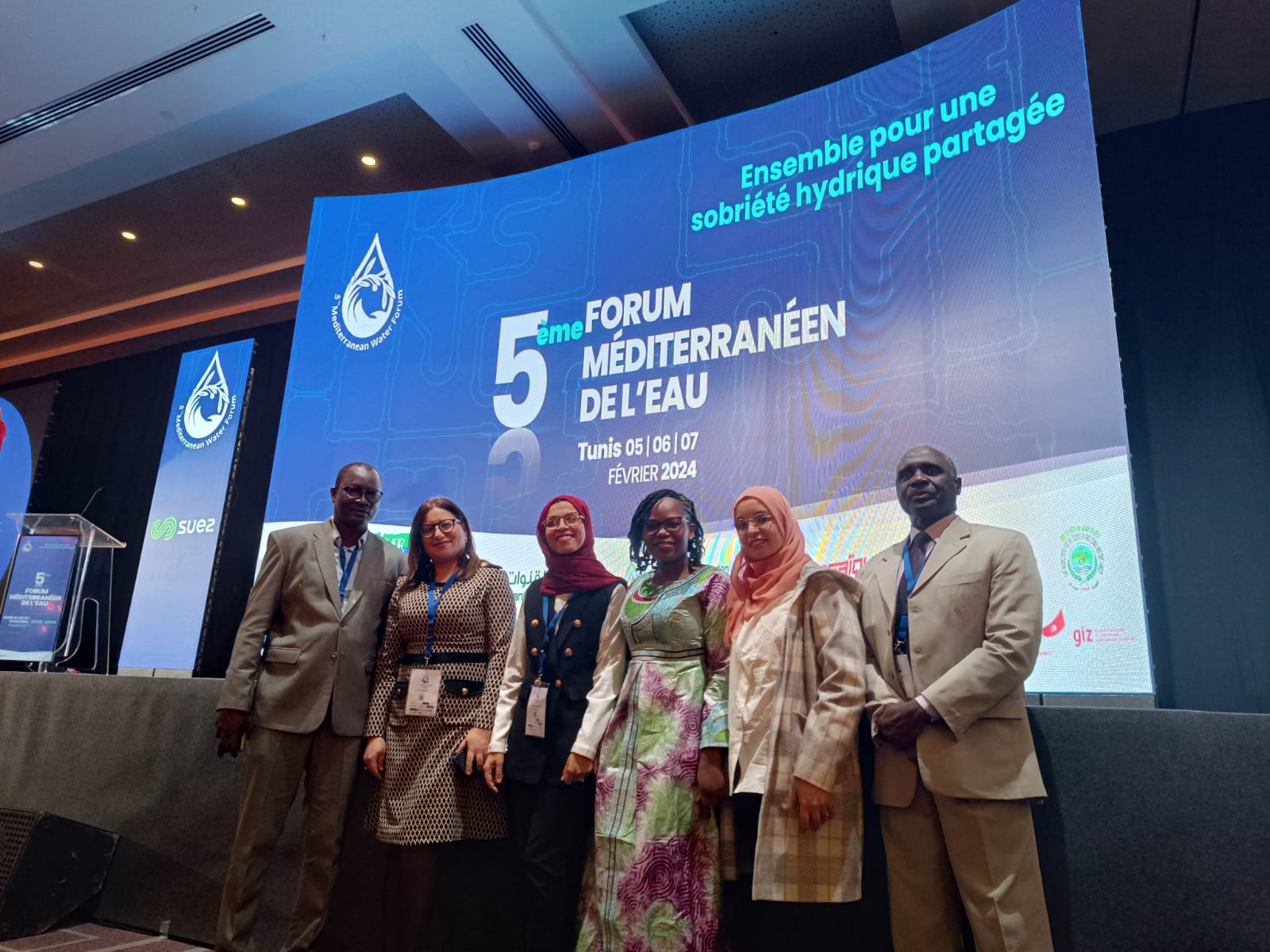  L'Observatoire du Sahara et du Sahel participe au 5ème Forum Méditerranéen de l'Eau, 5-7 février 2024, Tunis 