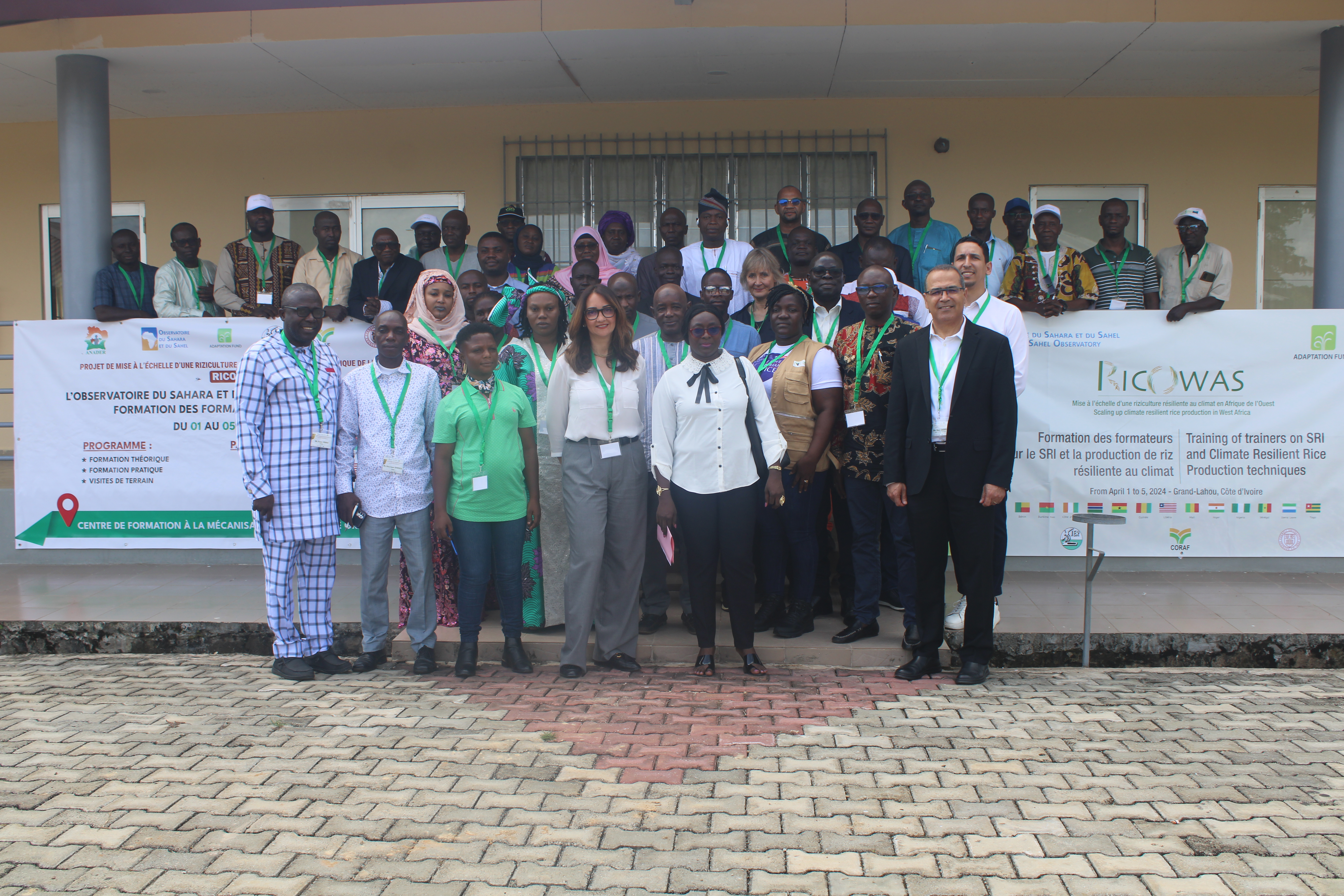 Regional training of trainers’ workshop is being held at the Agricultural Mechanization Training Centre in Grand Lahou, Cote d'Ivoir