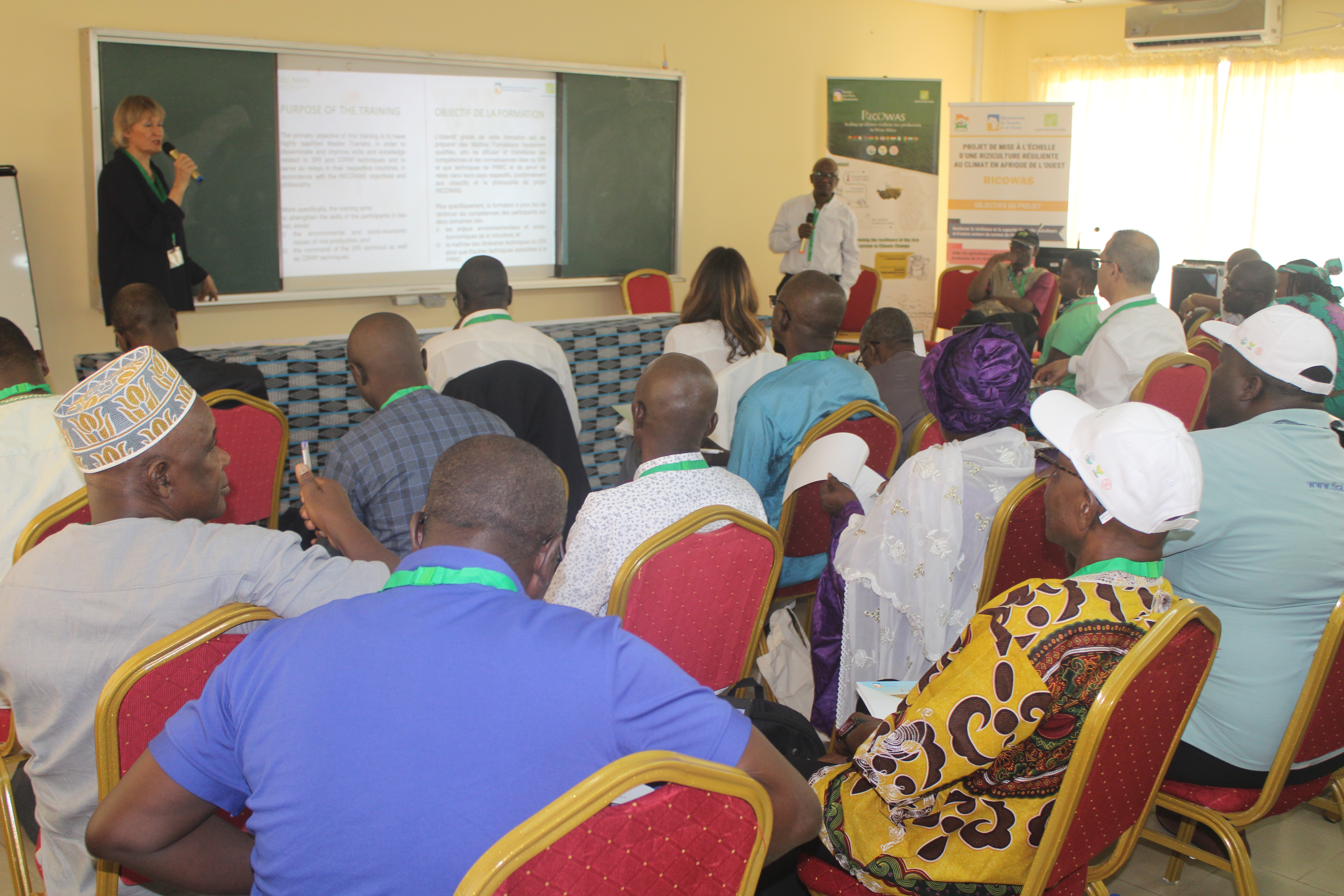 Regional training of trainers’ workshop is being held at the Agricultural Mechanization Training Centre in Grand Lahou, Cote d'Ivoir