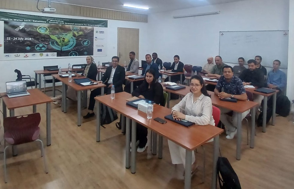 Second regional training of trainers workshop of the GMES North Africa Consortium, Morocco, July 22-24, 2024