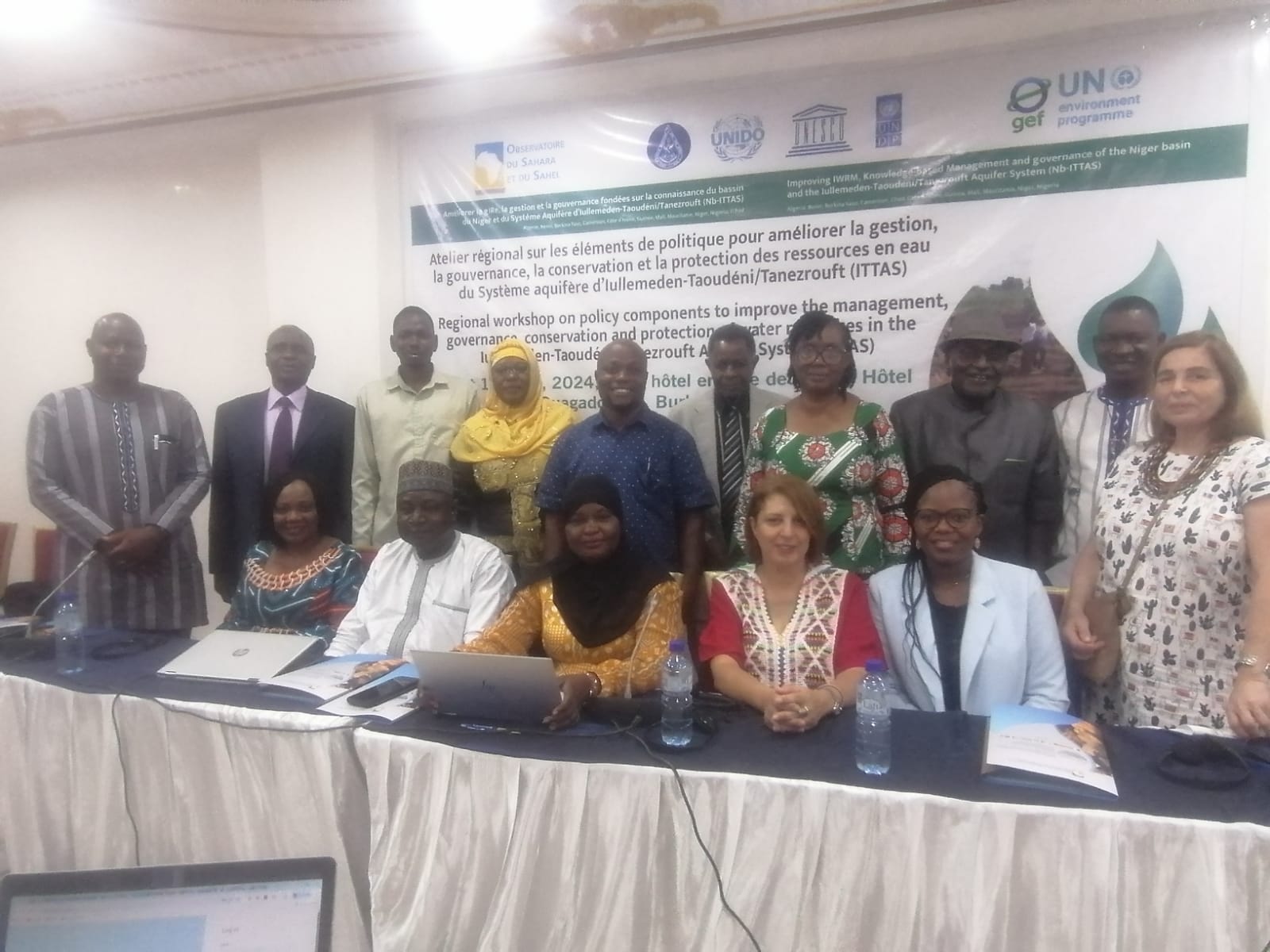  Workshop on policy components to improve the management of water resources of the Iullemeden/Taoudéni-Tanezrouft AS, August 19, 2024, Ouagadougou