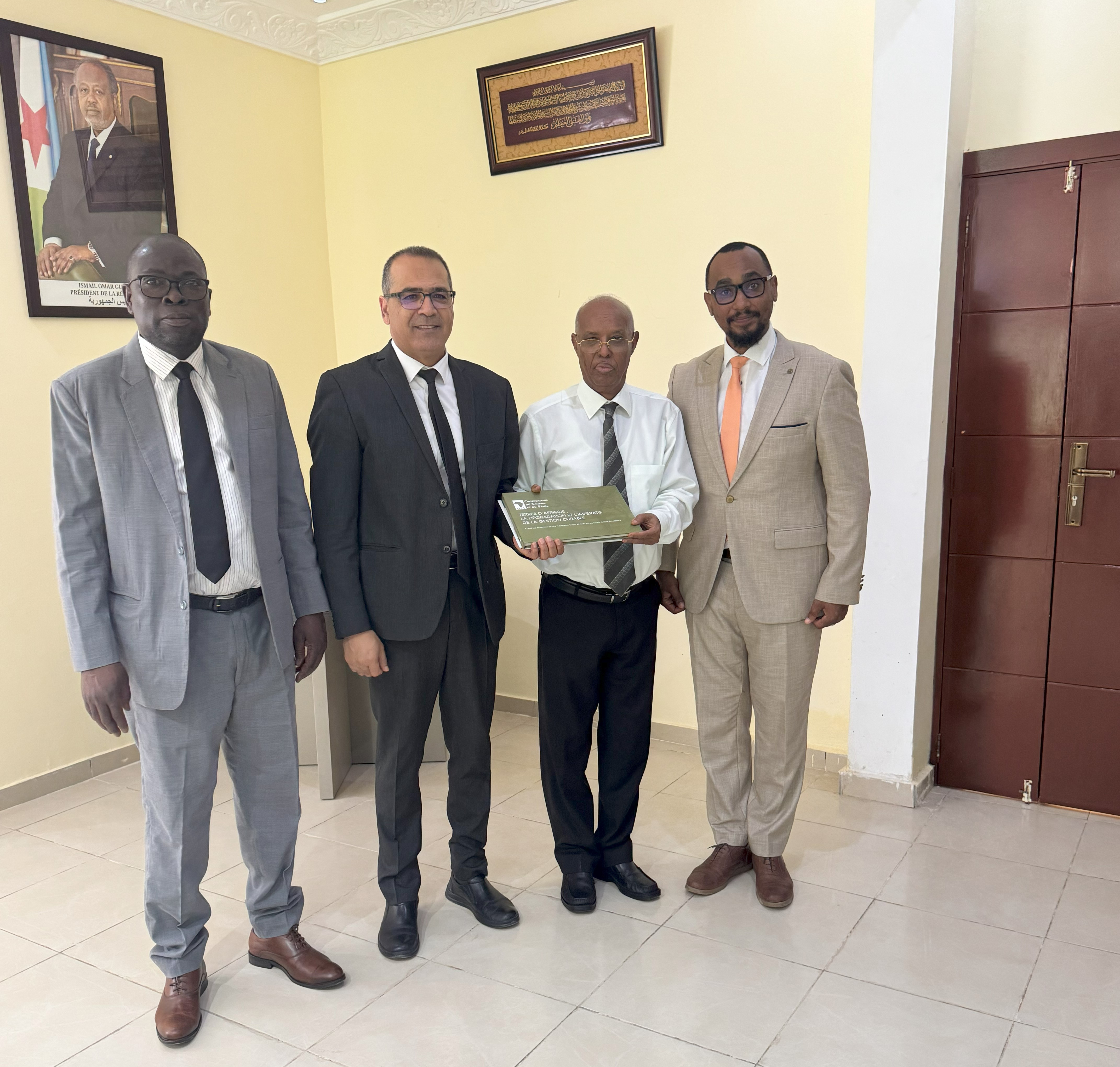 Courtesy Visit to the Minister of Agriculture, Water, Livestock, Fisheries, and Marine Resources: of Djibouti, 23 November 2024