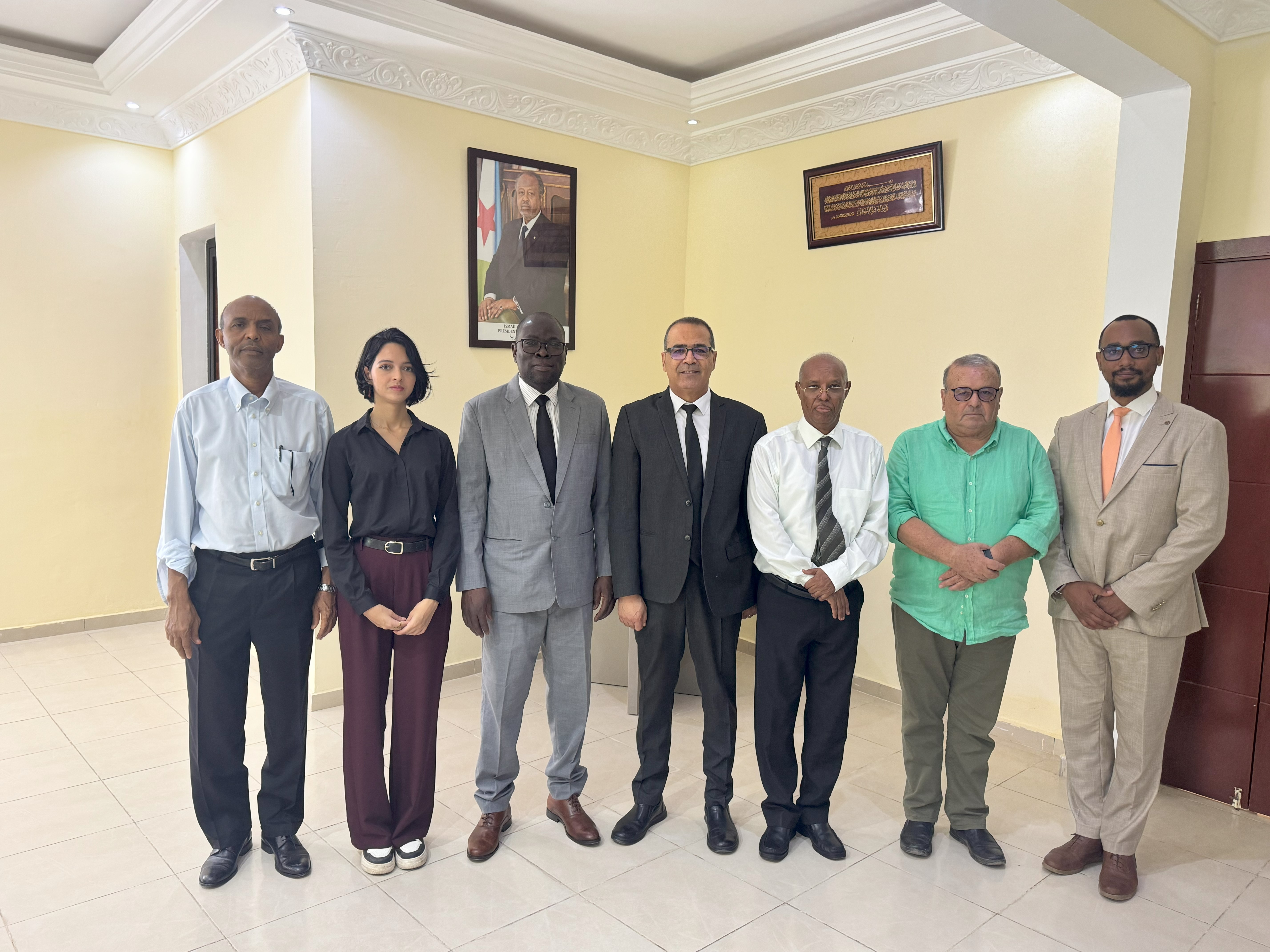 Courtesy Visit to the Minister of Agriculture, Water, Livestock, Fisheries, and Marine Resources: of Djibouti, 23 November 2024